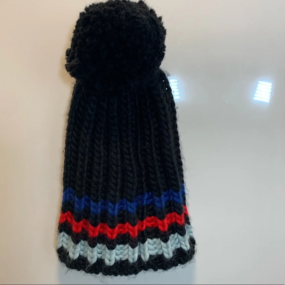 Express‎ Stripe Ribbed Beanie Toboggan